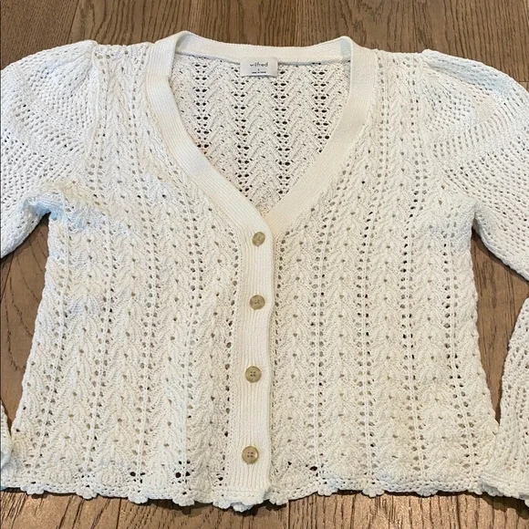 Wilfred Splendor Crochet Cardigan Size S in Birch
EUC Gorgeous - Picture 5 of 9